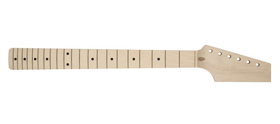 Boston JTN21M-V Vintage neck, made in Japan, TE style, all maple, 7,25" radius, 6105 fretwire, unfinished