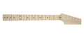 Boston JTN21M-V Vintage neck, made in Japan, TE style, all maple, 7,25" radius, 6105 fretwire, unfinished
