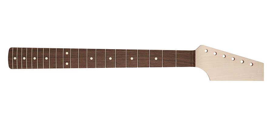 Boston JSN21R-V Vintage neck, made in Japan, ST style, maple/rosewood, half paddle, 7,25" radius, 6105 fretwire