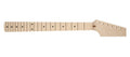 Boston JSN21M-C Contemporary neck, made in Japan, ST style, all maple, half paddle, 9,5" radius, 6105 fretwire,