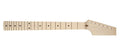 Boston JTN21M-C Contemporary neck, made in Japan, TE style, all maple, half paddle, 9,5" radius, 6105 fretwire
