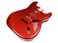 Boston JST-3A-CAR Vintage body Stallion model (made in Japan), 3 piece alder, candy apple red PU