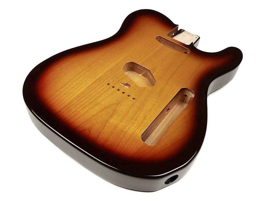 Boston JTE-3A-3TS Vintage body Teaser model (made in Japan), 3 piece alder, 3 tone sunburst PU
