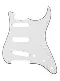 Fender pickguard Pure Vintage '65 Stratocaster 3-ply eggshell 11-hole with nitrocellulose finish