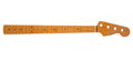 Fender Vintera roasted maple 50's Precision Bass neck, 20 vintage frets, 7.25" radius