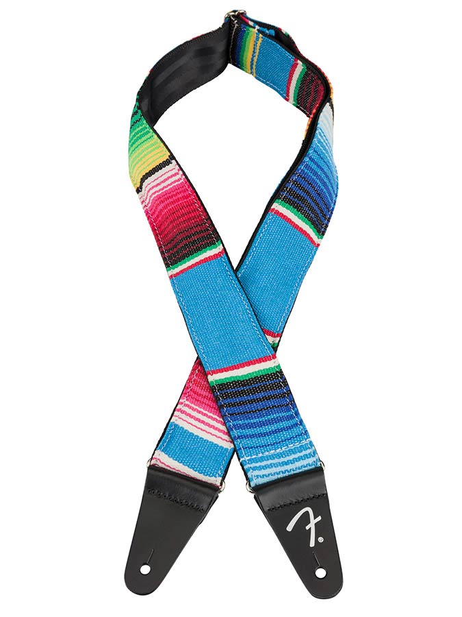 Fender Serape strap, 2", blue multi