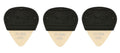 Fender Mojo Grip picks, dura-tone delrin 0.71, 3-pack