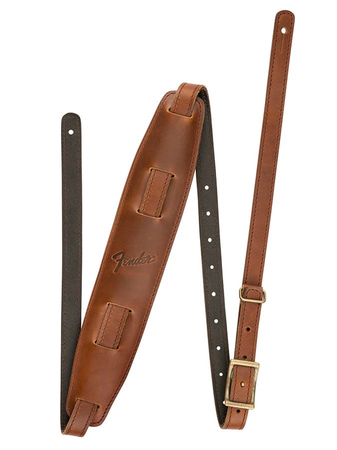 Fender Vintage saddle strap, cognac