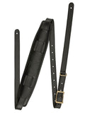 Fender long vintage saddle strap, black