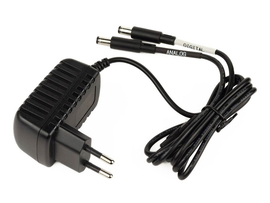 Boston 1500-ADIP Geïsoleerde adapter voor ruisvrij voeden van analoge & digitale pedalen, 2x 9V/ 750mA aparte output