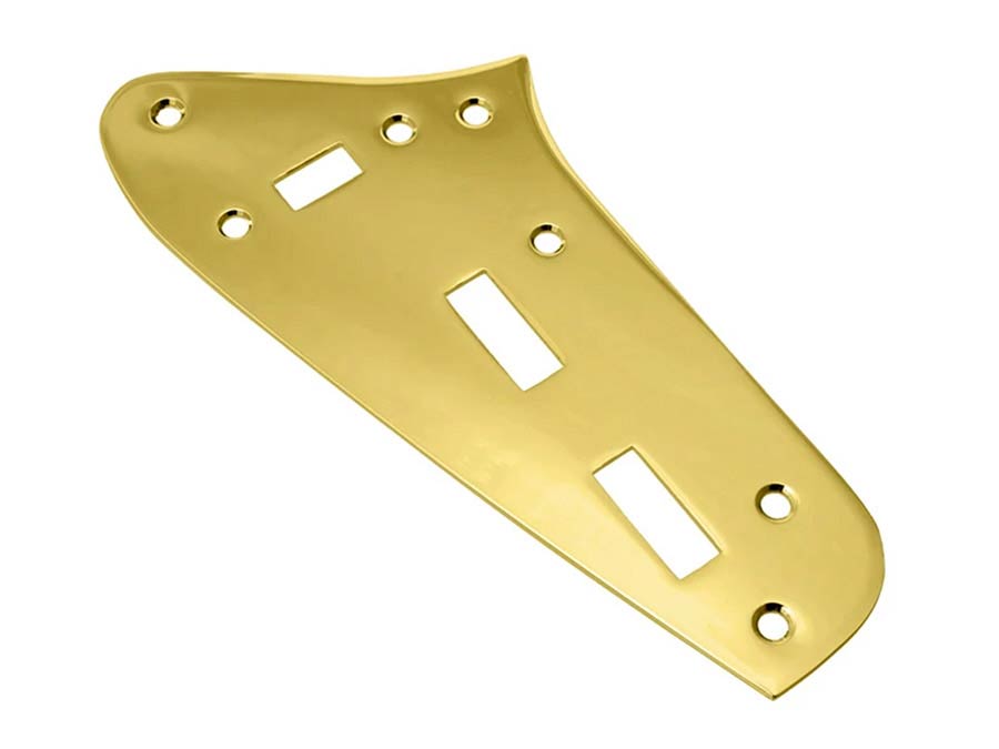 Allparts - AP0658002 - upper control plate for Jaguar®, gold