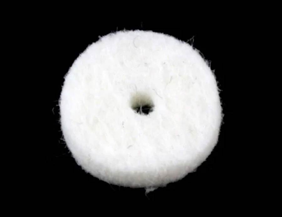 Allparts - AP0674025 - white felt washers, 10pcs