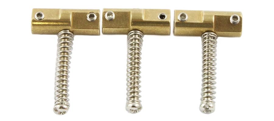 Allparts - BP2327008 - Wilkinson® compensated brass saddle set, 3pcs
