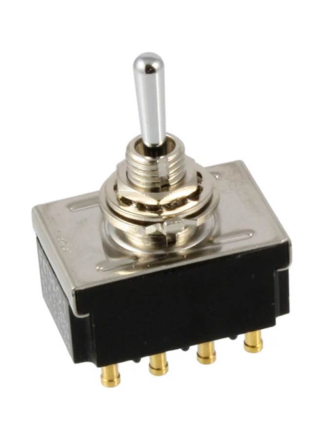 Allparts - EP4363010 - mini switch, 4-pole On-On-On (4PDT)