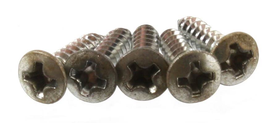 Allparts - GS0001007 - pickguard screws, aged nickel, 20pcs