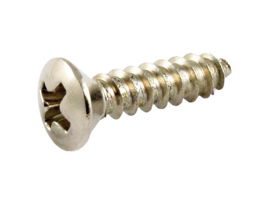 Allparts - GS0001B01 - bulk pack of pickguard screws, nickel, 100pcs