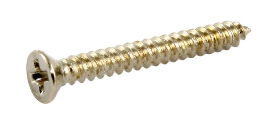 Allparts - GS0008005 - humbucking ring screws, stainless steel, 8pcs
