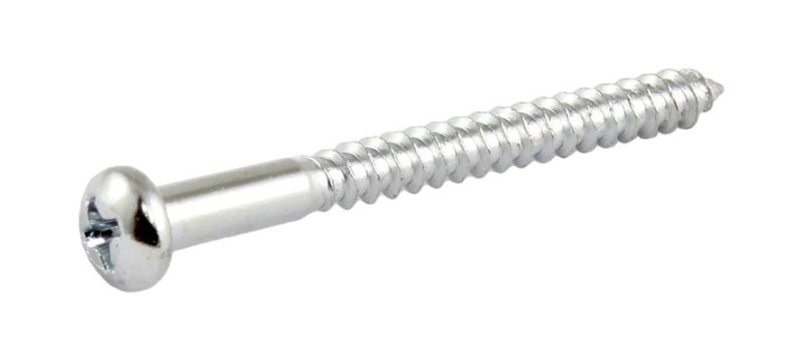 Allparts - GS0011010 - bass pickup screws, chrome, 8pcs