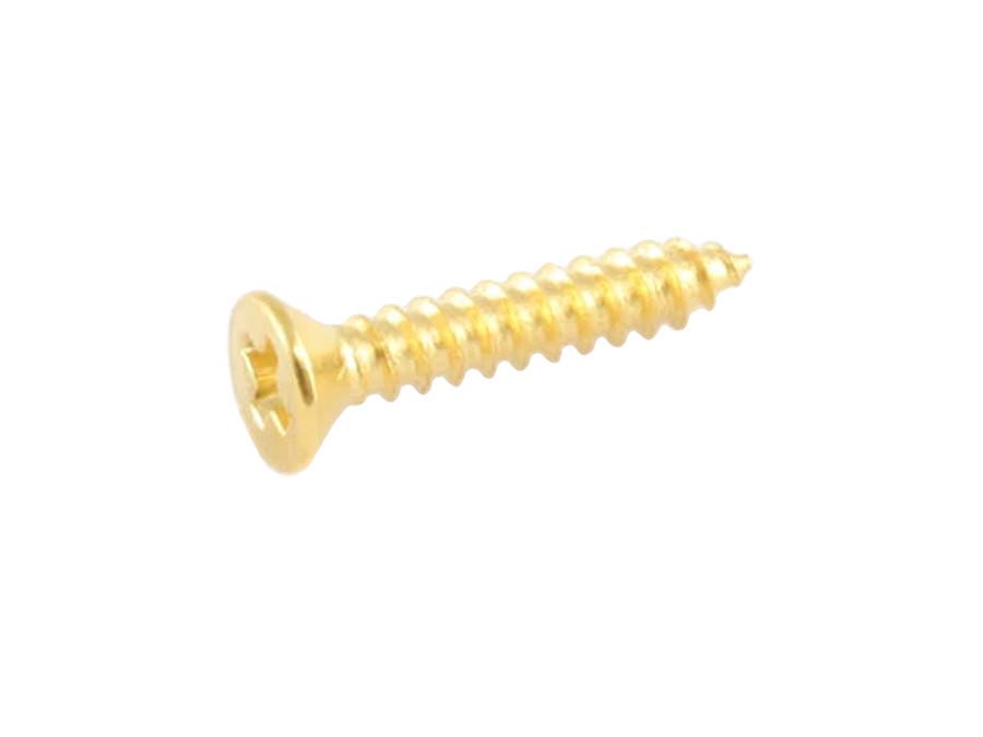 Allparts - GS3397002 - short humbucking ring screws, gold, 8pcs