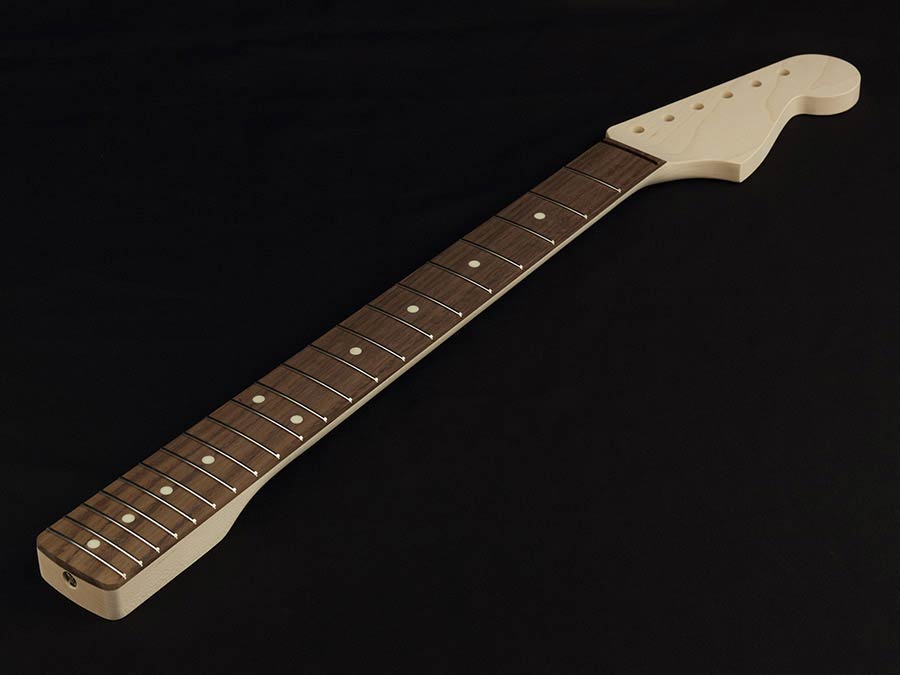 Allparts - JZRO - neck for Jazzmaster®, rosewood fretboard, 9,5" radius, 21 tall frets, sanded/unfinished