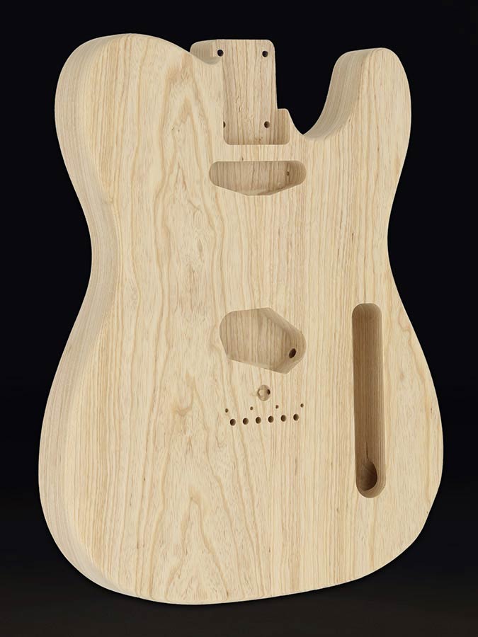 Boston JTE-2S Vintage body Teaser model (made in Japan), 2 piece ash