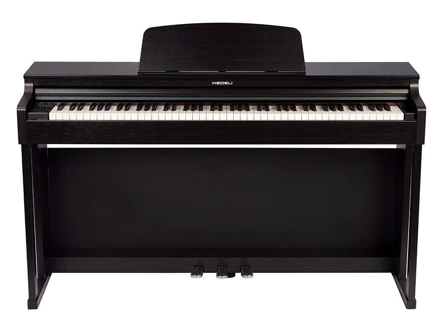 Medeli UP203/BK Andromeda Series Digitale Upright Piano - Zwart Satijn