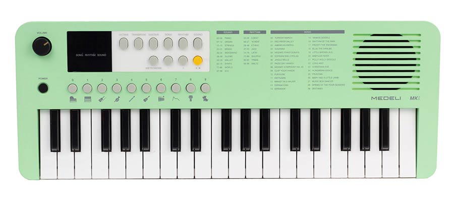 Medeli MK1/GN keyboard 37 mini-toetsen - groen