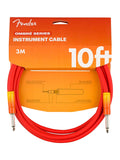 Fender 10ft Ombré cable, tequila sunrise