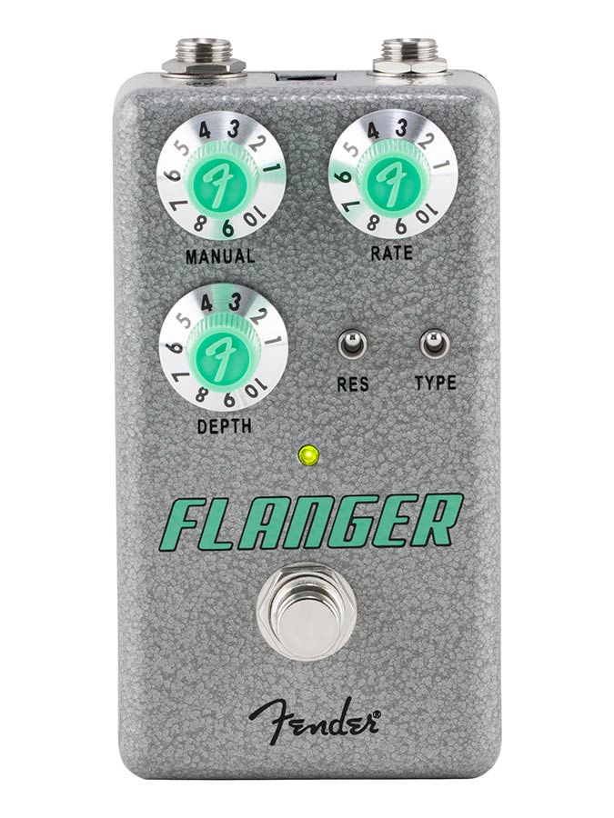 Fender Hammertone™ Flanger, effects pedal for guitar or bass