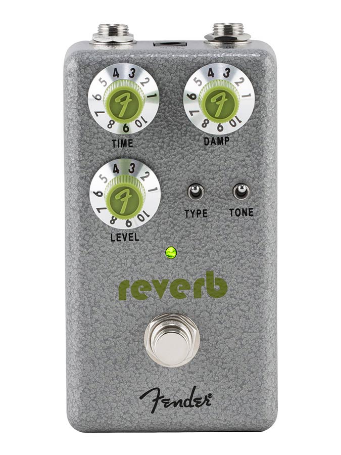 Fender Hammertone™ Reverb, effects pedal for guitar or bass