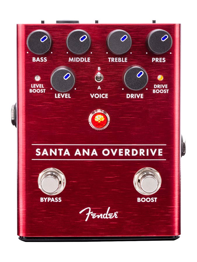 Fender Santa Ana Overdrive, effects pedal for guitar or bass