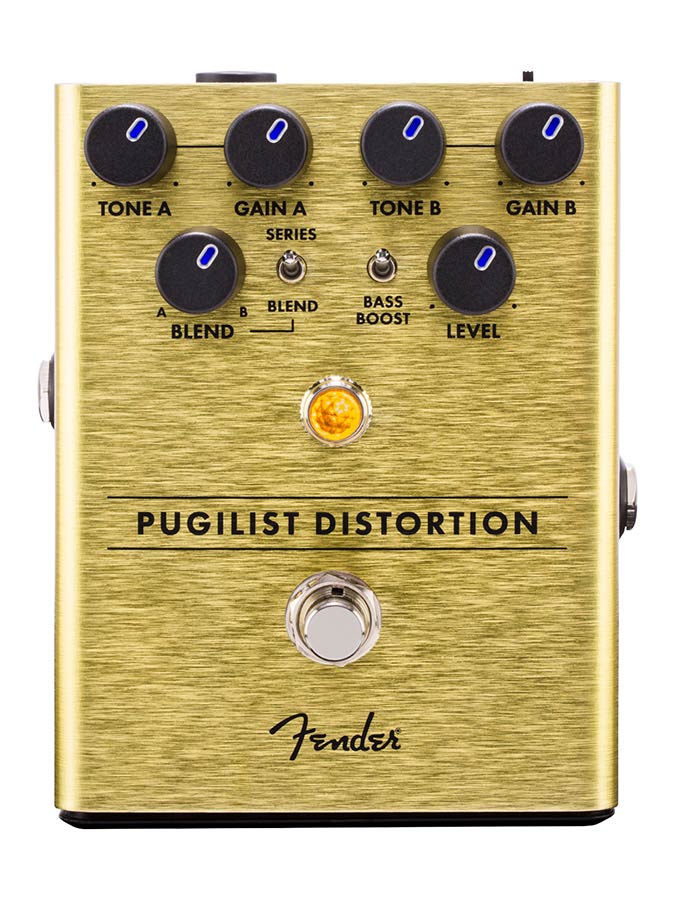 Fender Pugilist Distortion, effects pedal for guitar or bass