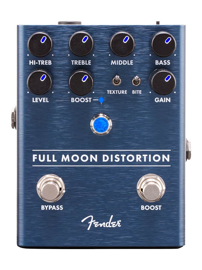 Full Moon Distortion, effects pedal for guitar or bass