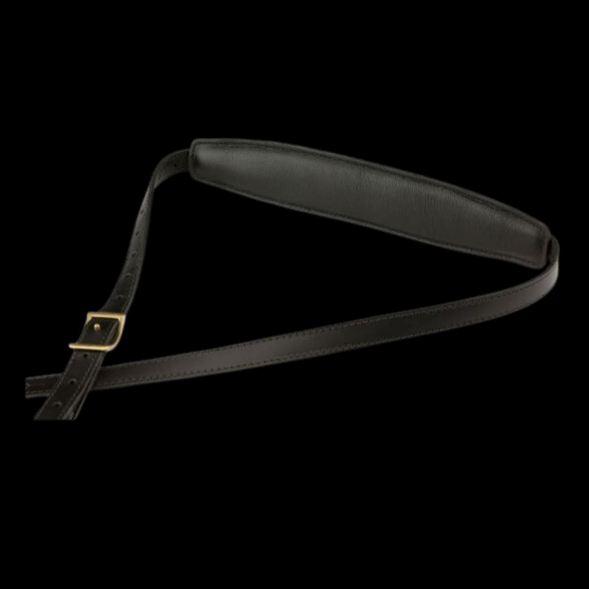 Fender 0990689106 Long Vintage Saddle Gitaarband Zwart afbeelding 2
