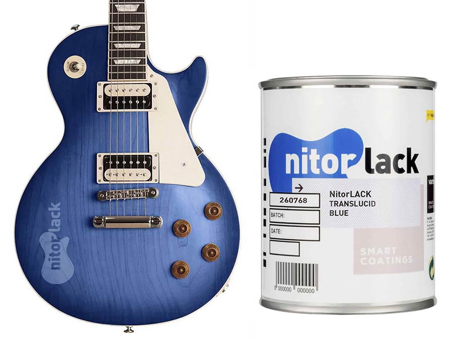 NitorLACK - N260768108 - translucent blue - 500ml can