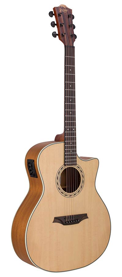 Bromo BAA2CE Appalachian Series Grand Auditorium Elektro-akoestische Gitaar - Satin