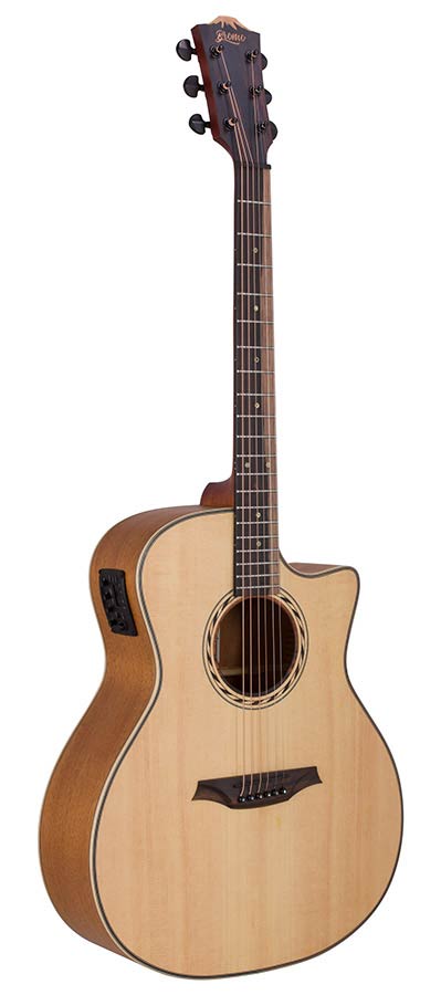 Bromo BAT2CE Tahoma Series Grand Auditorium Elektro-akoestische Gitaar - Satin