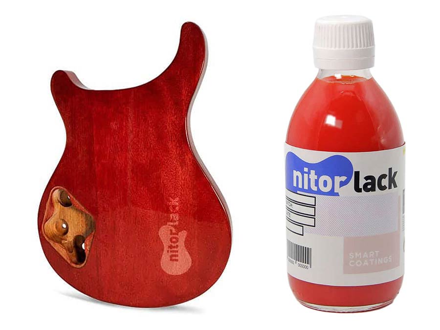 NitorLACK - N410410112 - stain cherry, waterbased dye