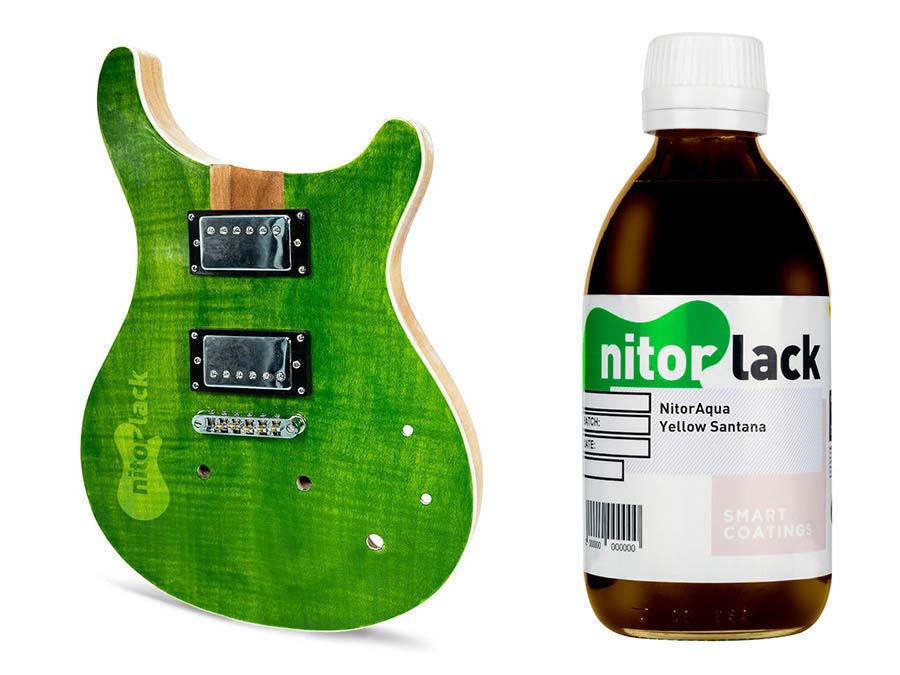 NitorLACK - N410401112 - stain eriza green, waterbased dye