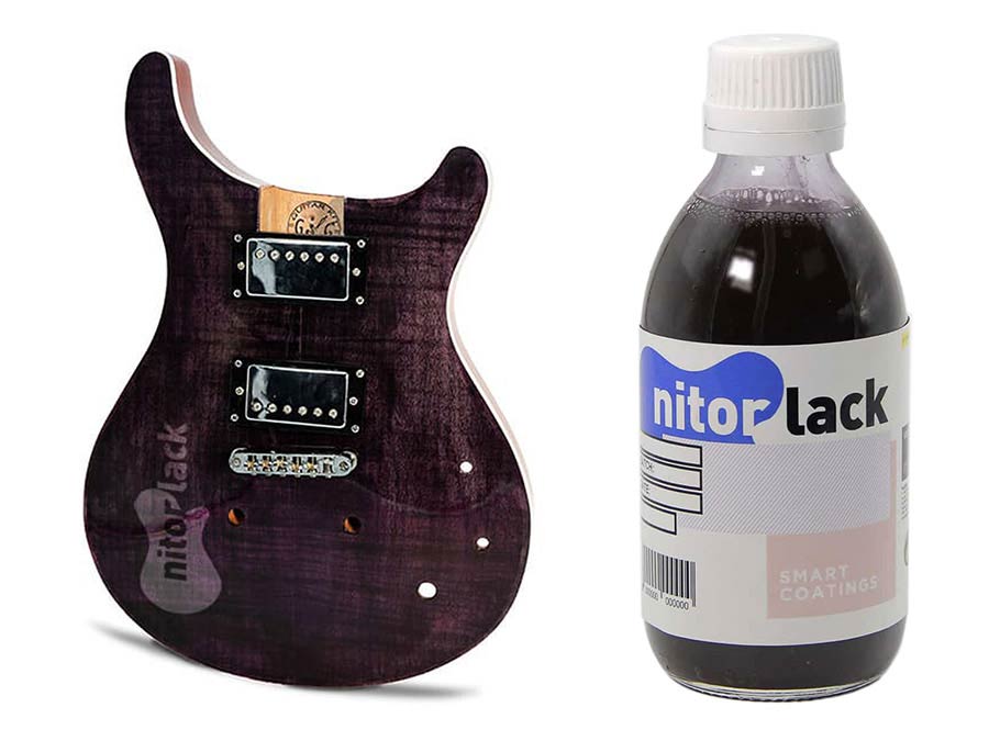 NitorLACK - N410405112 - stain purple, waterbased dye