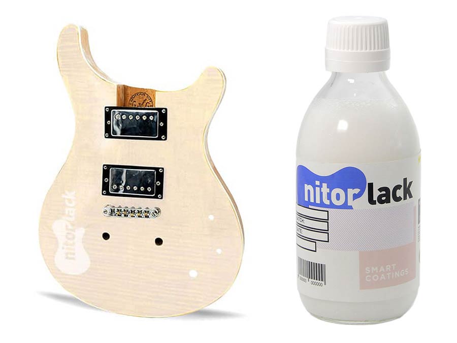 NitorLACK - N410408112 - stain white, waterbased dye