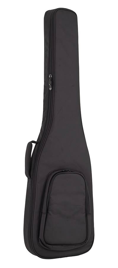 Boston BGB-545 Smart Luggage deluxe gigbag for bass guitar, logo-free large front pocket (luthier edition)