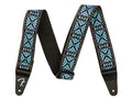 Fender gitaarriem 2 inch, Pasadena woven – blue snowflake