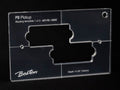 Boston ART-PB Pickup routing template set PB, 2 pcs