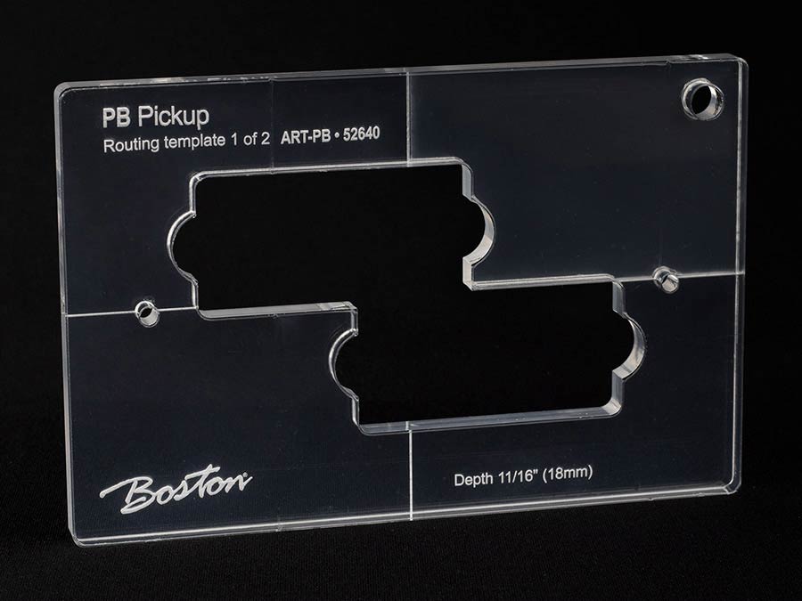 Boston ART-PB Pickup routing template set PB, 2 pcs