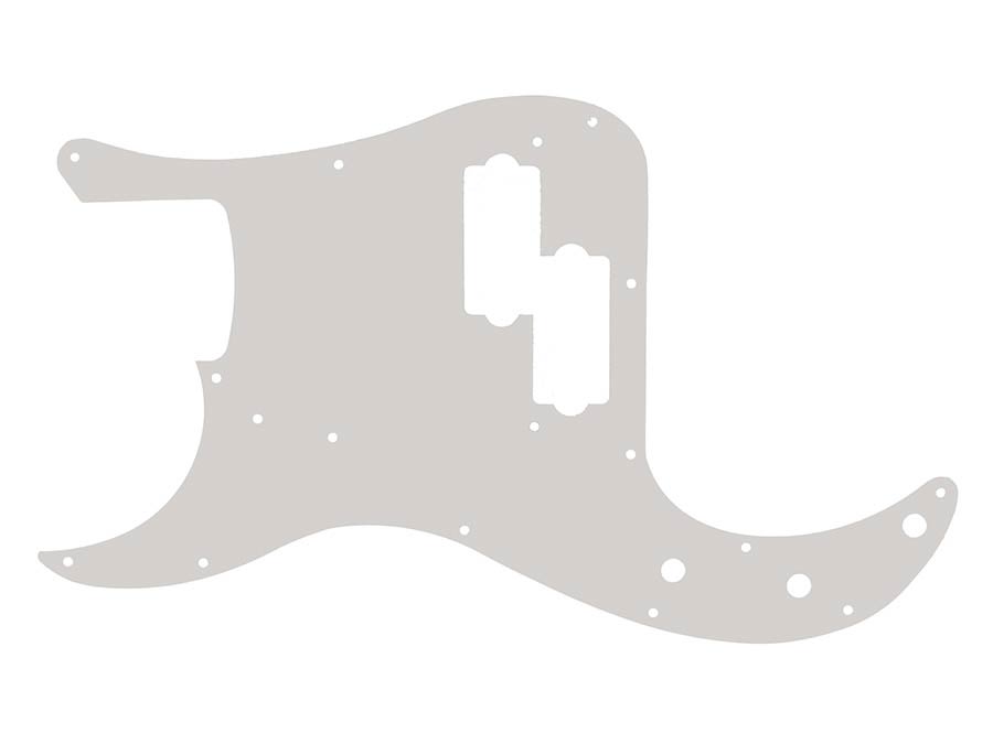 Boston APS-62PB Aluminium pickguard shield for '62 PB, 17 screwholes