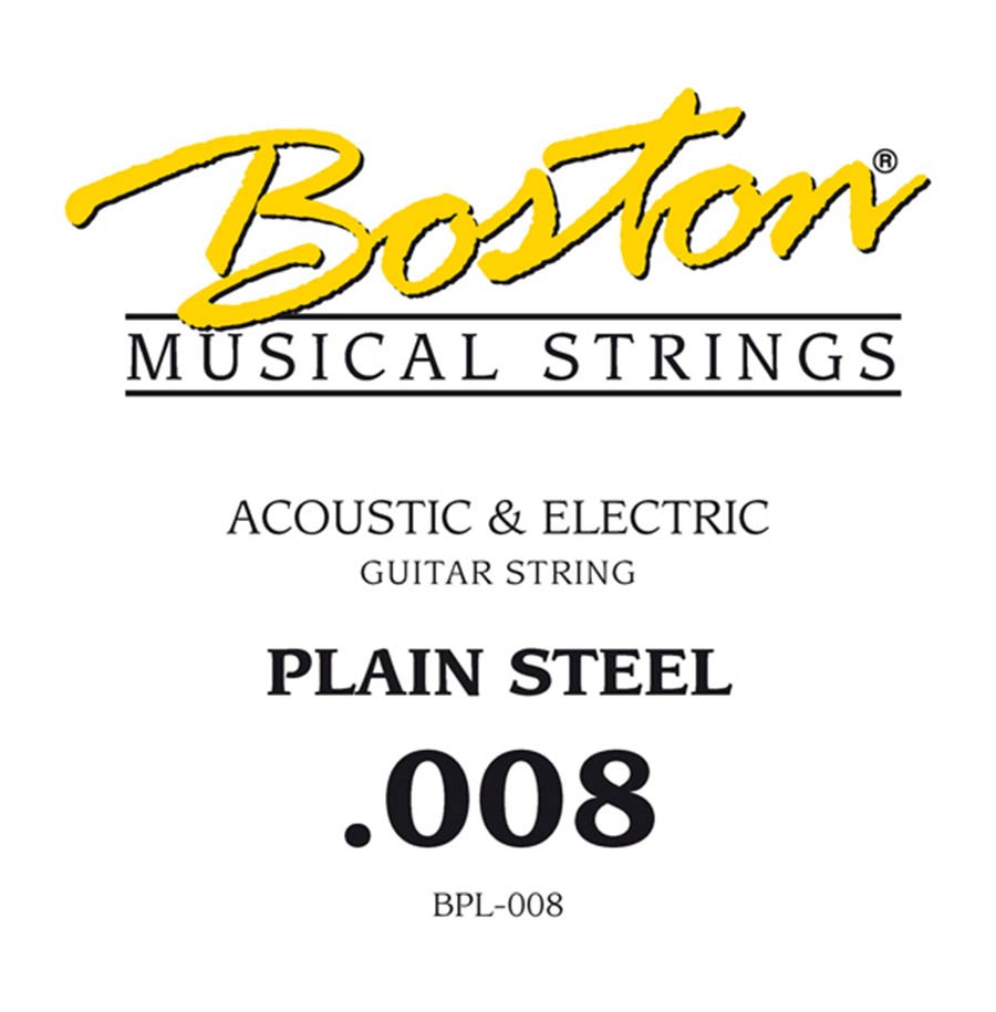 Boston BPL-008 .008 snaar, plain steel
