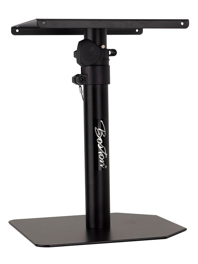 Boston BS-044-BK Speaker desk stand, for monitors, adjustable heights 30-51cm