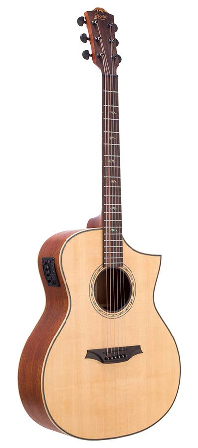 Bromo BAT4CE Tahoma Series Hillside Auditorium Elektro-akoestische Gitaar - Satin