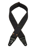 Fender Wrangler riveted denim strap, black